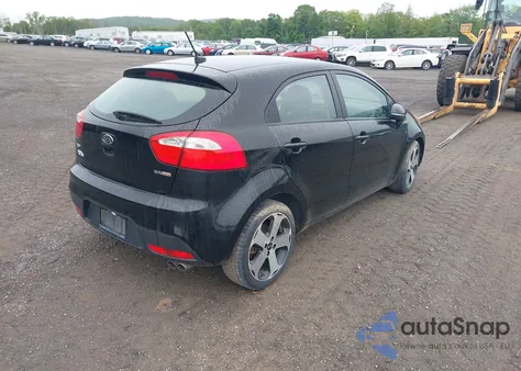 2012 Kia Rio5 Sx from USA, damaged, VIN KNADN5A33C6089036